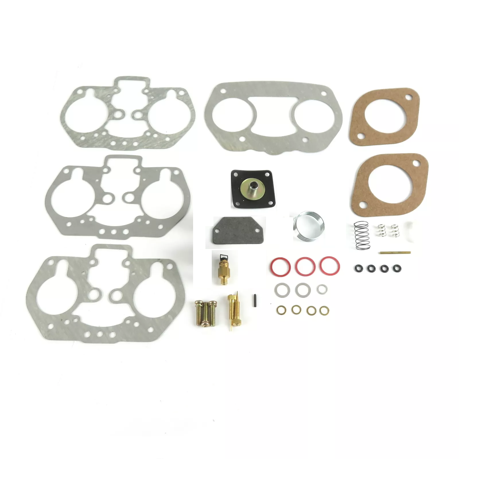Weber IDF r 36 40 44 48 Σετ επισκευής καρμπιρατέρ (Με ρυθμιστές αέρα)
