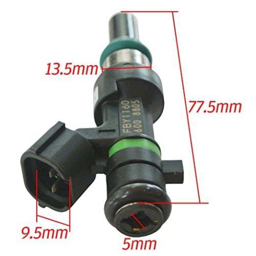 WA46Y11600WWW Fuel Injector Nozzle For 2009-2011 Nissan Versa 1.6L L4 - Image 4