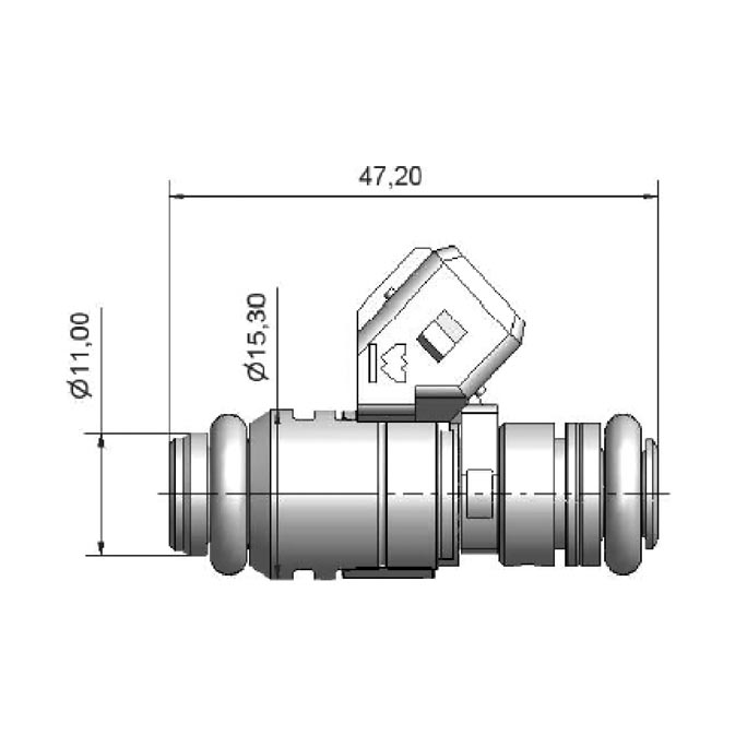 8200242376 μπεκ renault megane i - Image 2