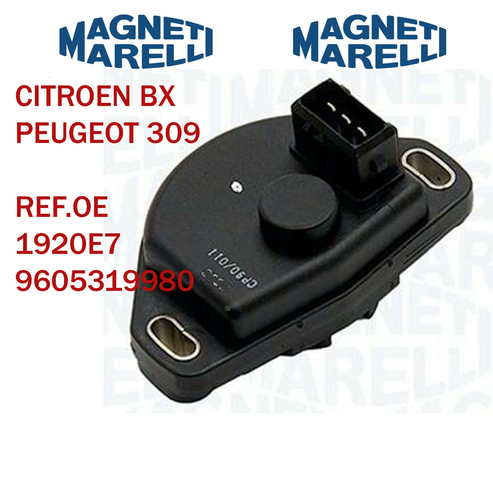 CP90/011 CITROEN BX PEUGEOT 309 Ποτενσιόμετρο Magneti Marelli